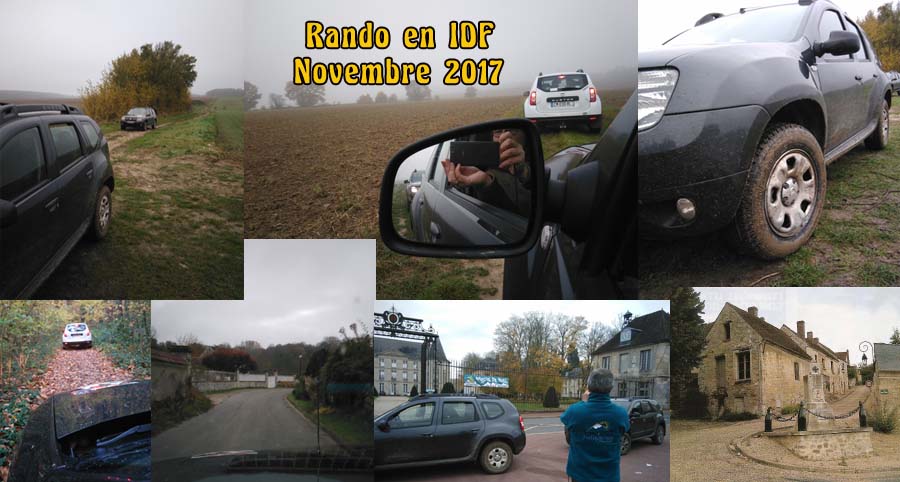 Balade en Île de France - Novembre 2017